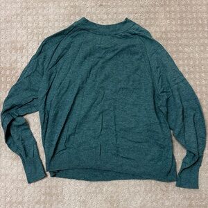 a new day Deep Teal Crew Neck Sweater